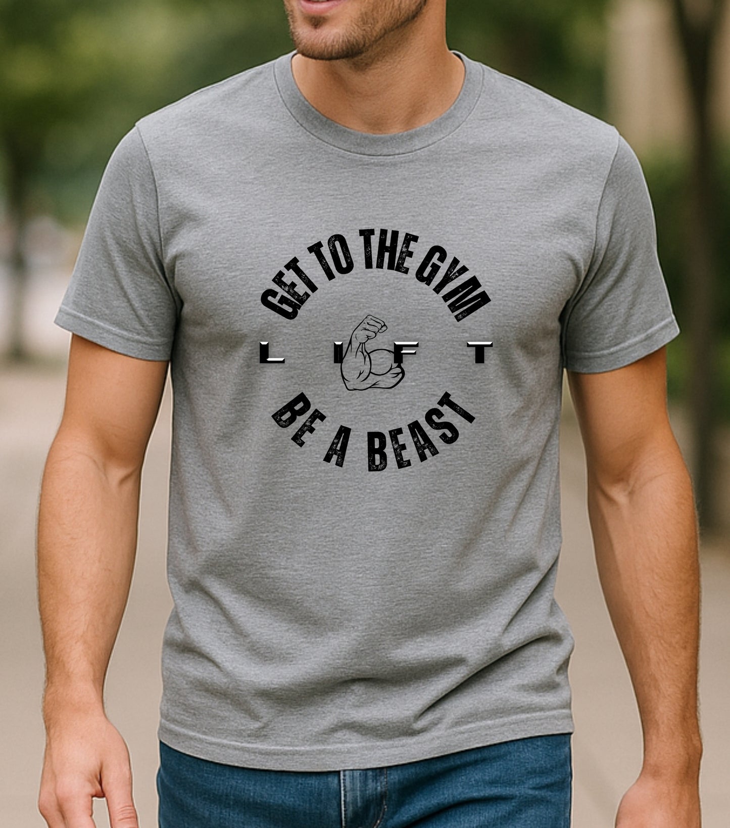 Get to the Gym Unisex Tee, Fitness Shirt, Workout Apparel, Motivational Tee, Gym Lover's Gift
