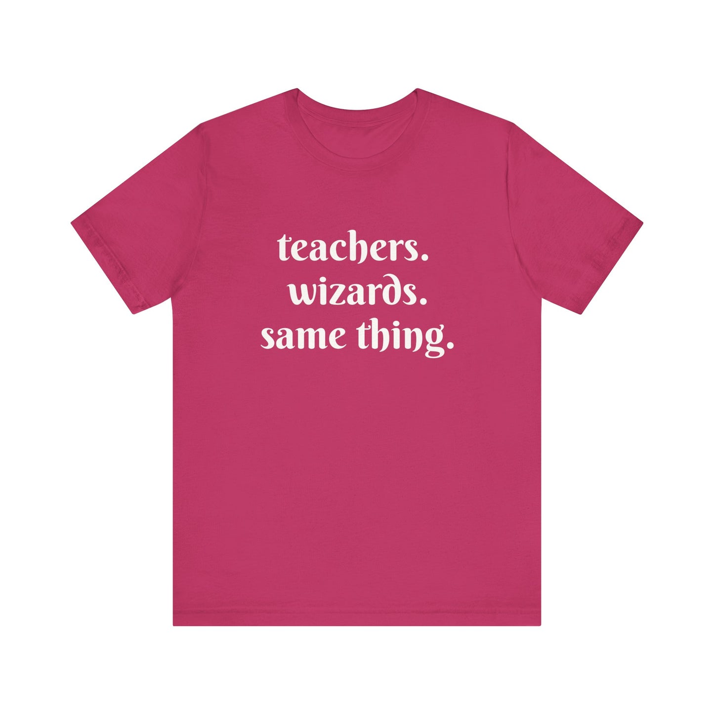 Teachers Wizards fun t-shirt for Teachers, Fun gift for educators, every day clothing