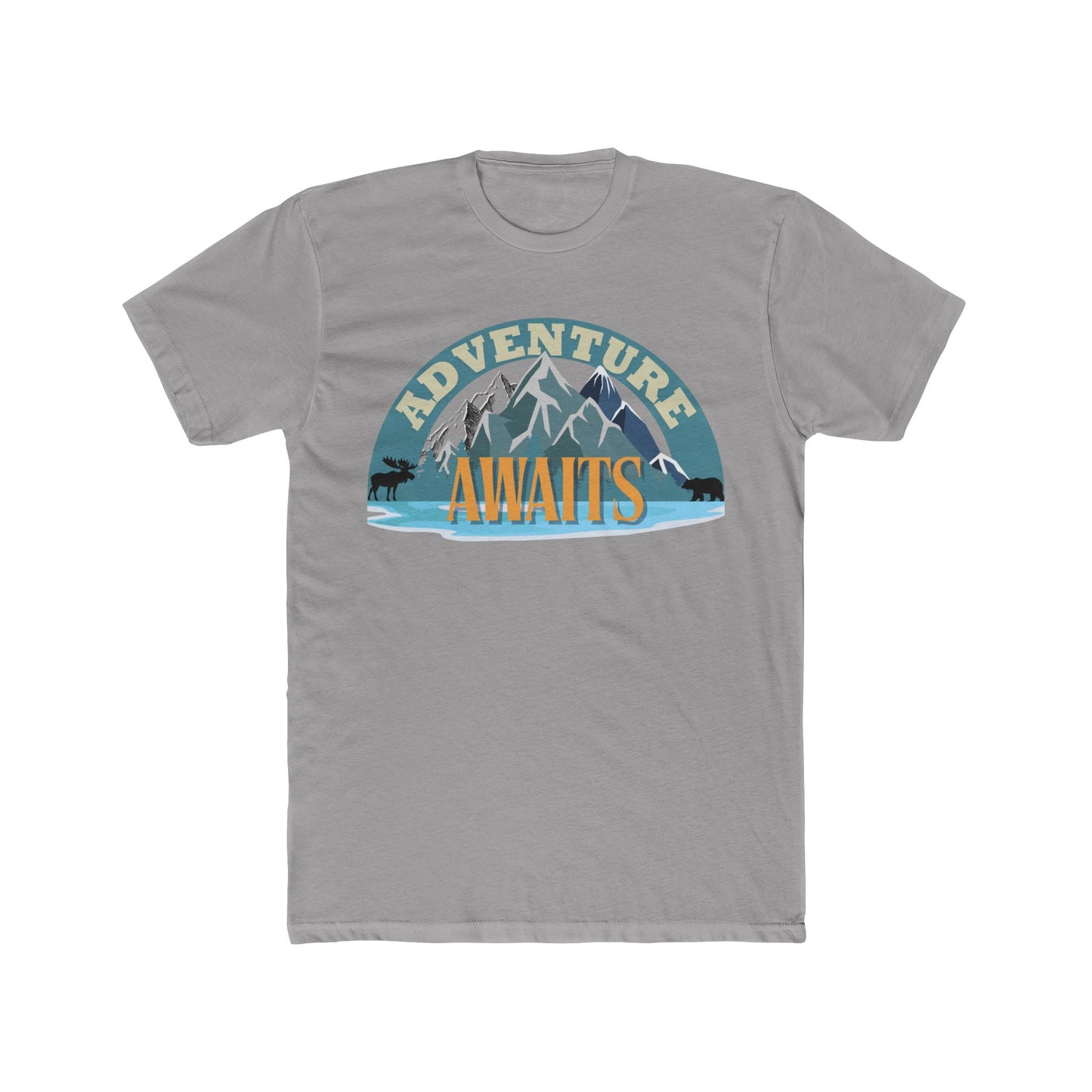 Adventure Awaits Unisex Travel Shirt, Gift for Hikers, Nature Lover T-Shirt