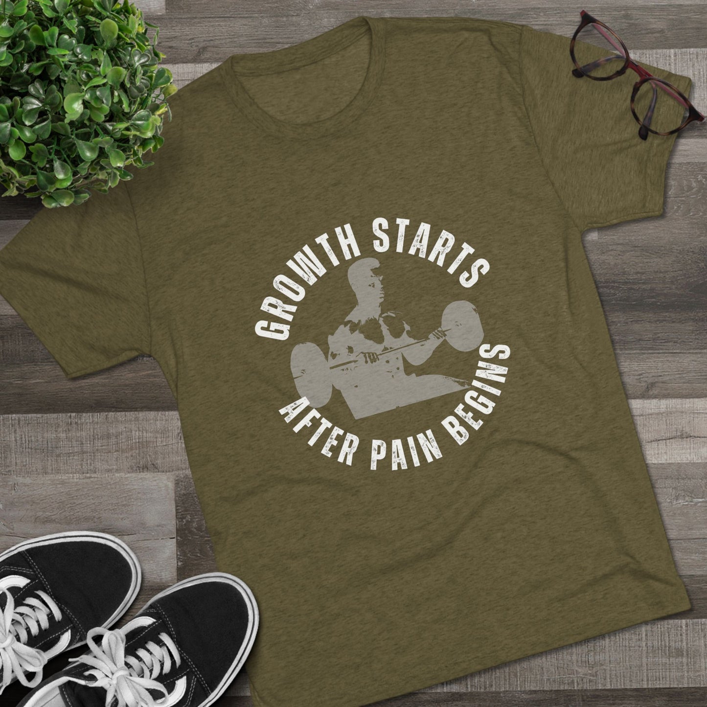 Growth Starts after Pain, LIFT, Motivational Fitness Tee, Workout Shirt, Gym Apparel, Gift for Gym Lovers