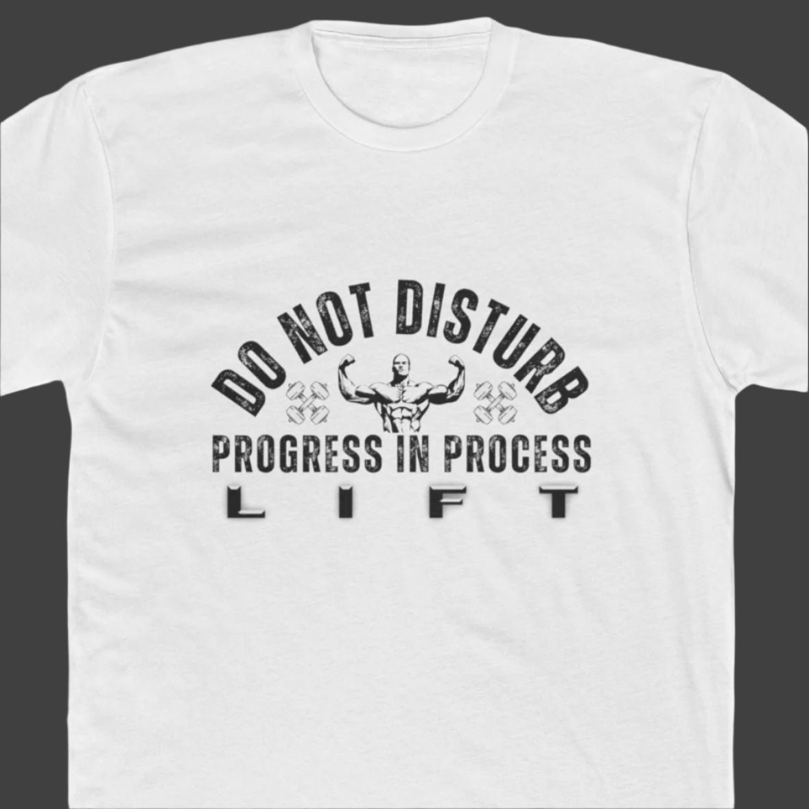 Progress in Process t-shirt white