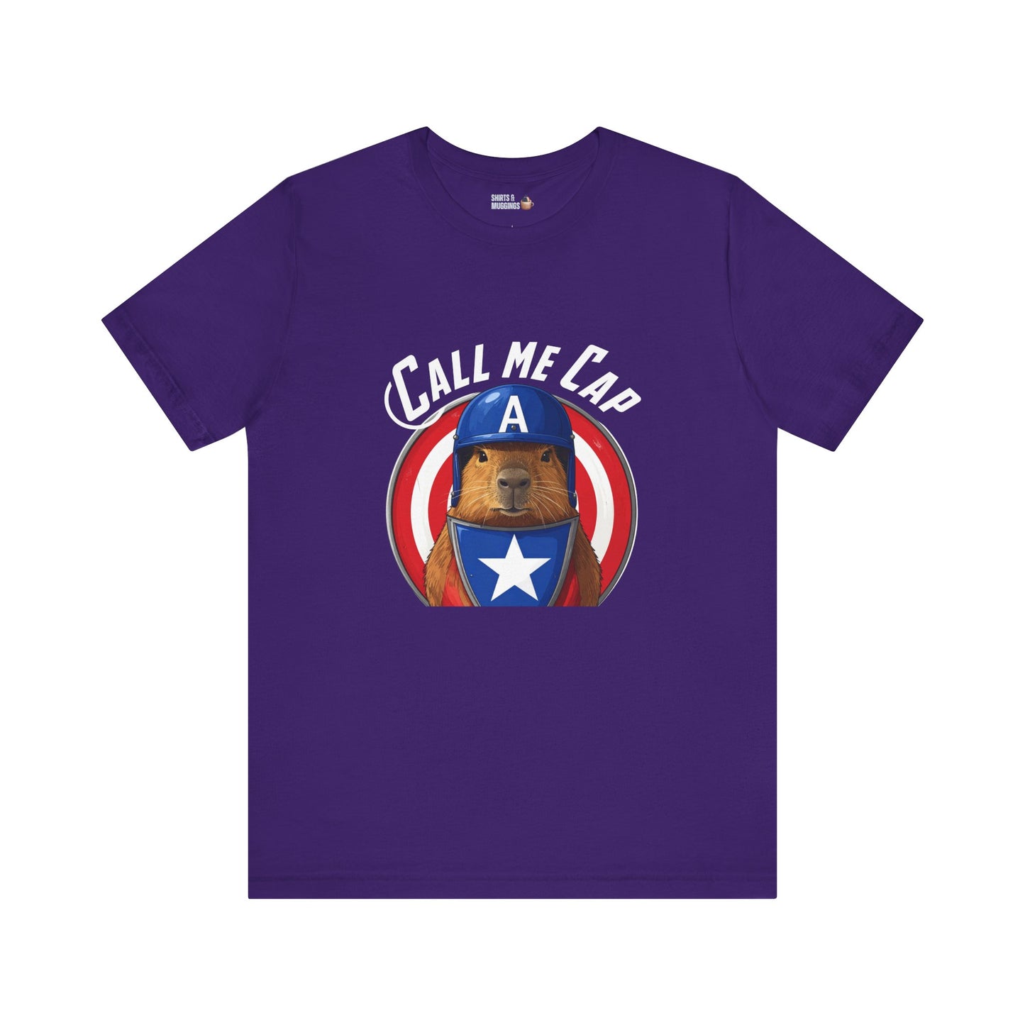 Capybara is Cap super hero t-shirt, Unisex Tee, Funny Capybara Shirt, Pet Lover Gift, Comic Fan Apparel