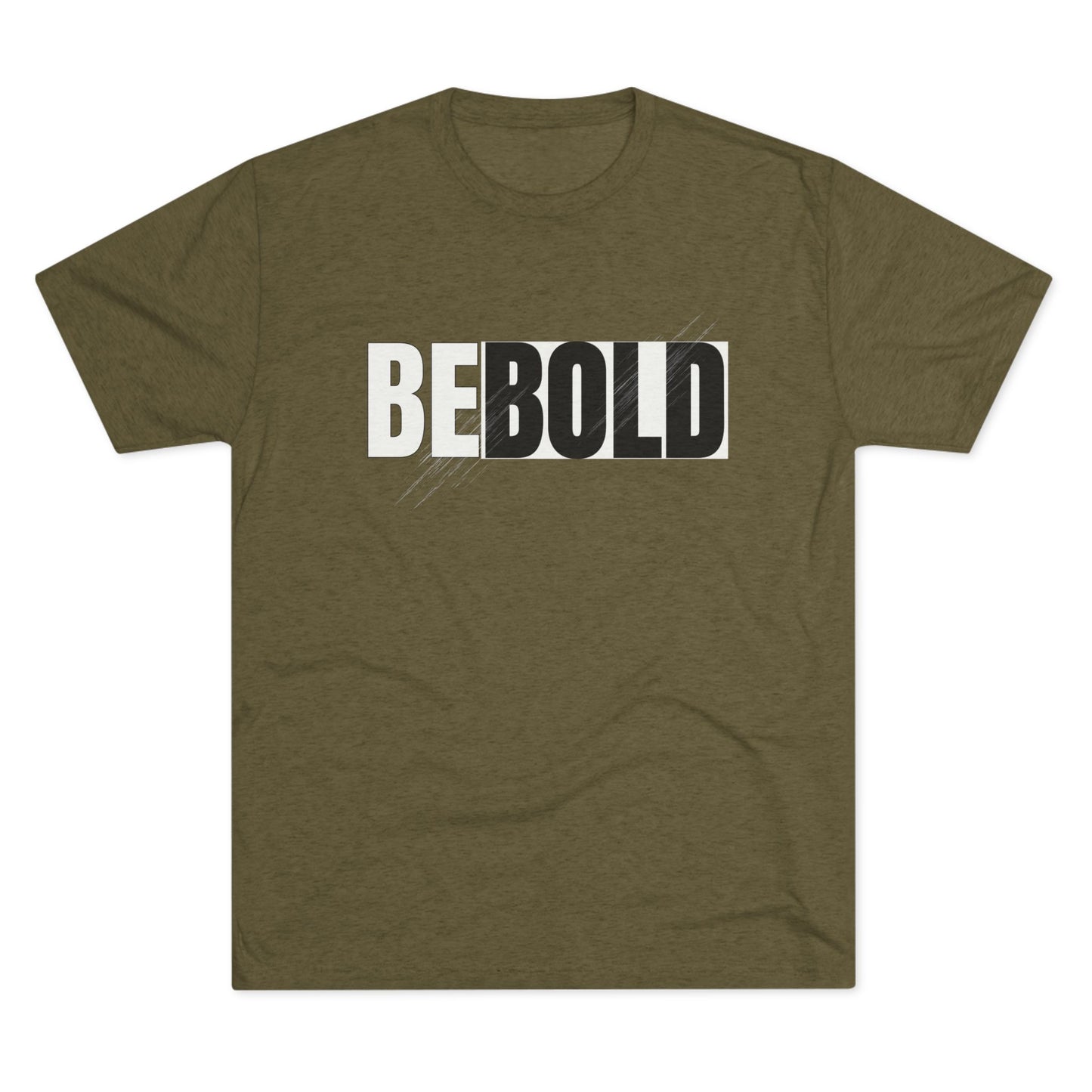 Be Bold Unisex Tee - Empowering Gym T-Shirt, Motivation