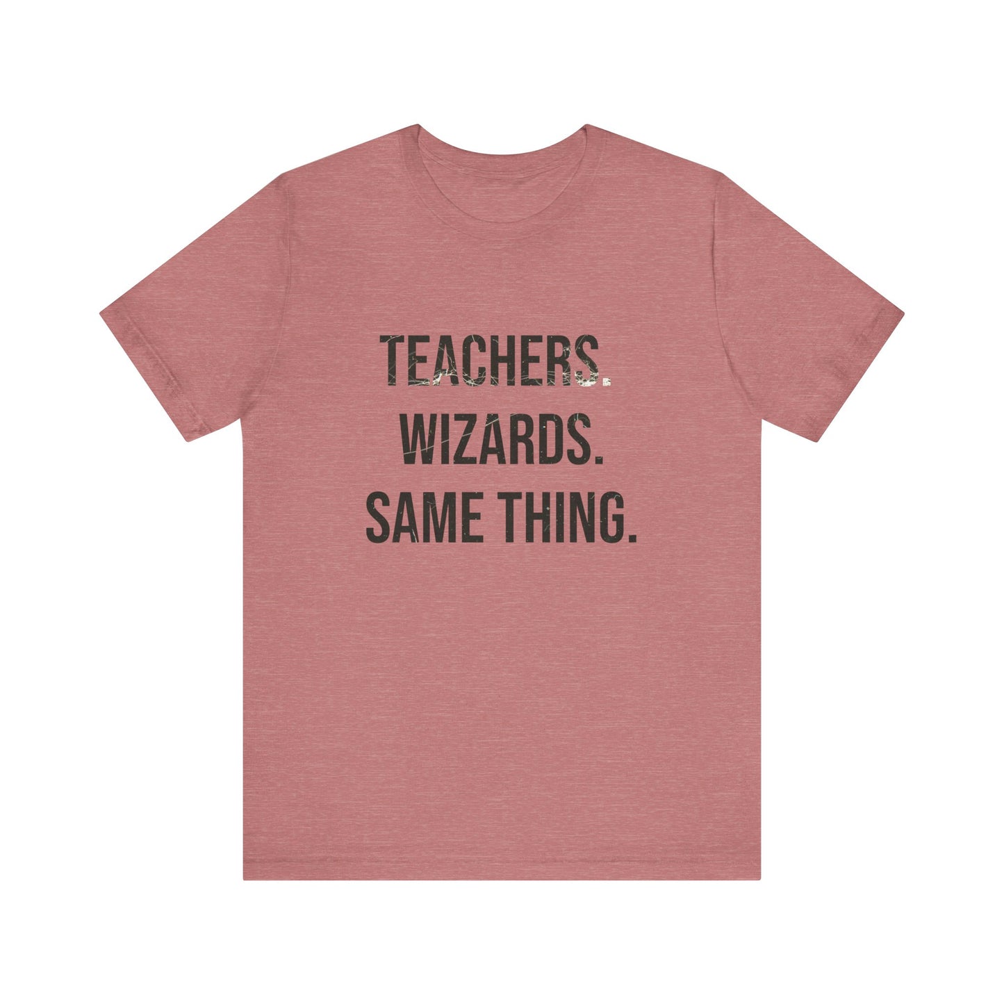 Teachers & Wizards, t-shirt for Teachers, Fun gift for educators, every day clothing