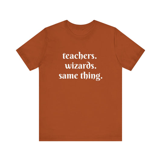 Teachers Wizards fun t-shirt for Teachers, Fun gift for educators, every day clothing