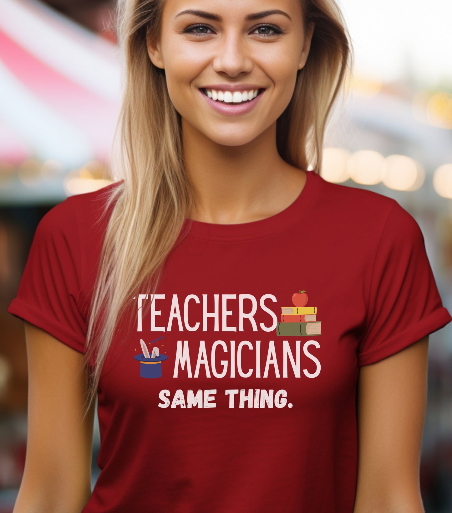 Teachers, Magicians, Same Thing Unisex Tee, Funny Teacher Shirt, Gift for Educators