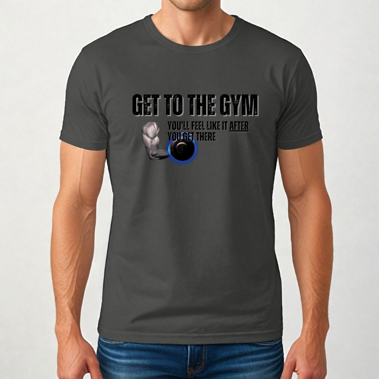 Get to the Gym, Fitness Motivation Tee, Unisex Gym Shirt, Workout Apparel, Exercise Gift