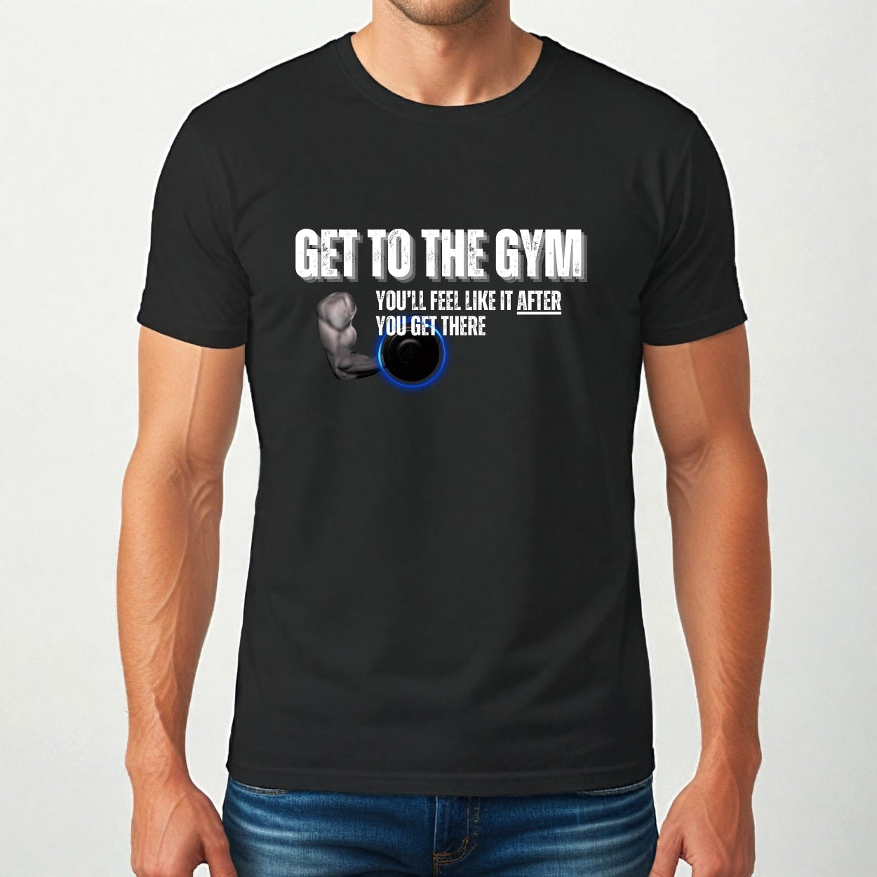 Get to the Gym, Fitness Motivation Tee, Unisex Gym Shirt, Workout Apparel, Exercise Gift