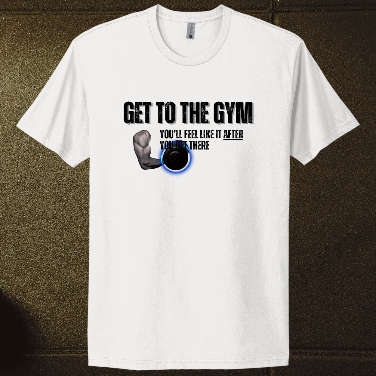 Get to the Gym, Fitness Motivation Tee, Unisex Gym Shirt, Workout Apparel, Exercise Gift