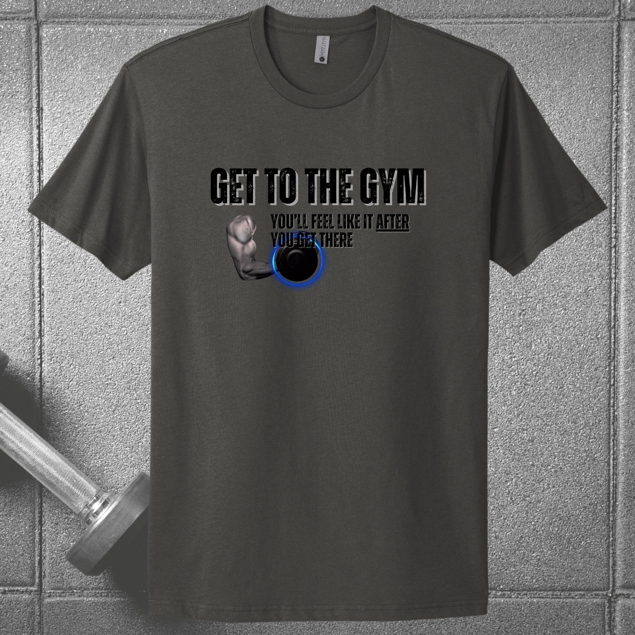 Get to the Gym, Fitness Motivation Tee, Unisex Gym Shirt, Workout Apparel, Exercise Gift