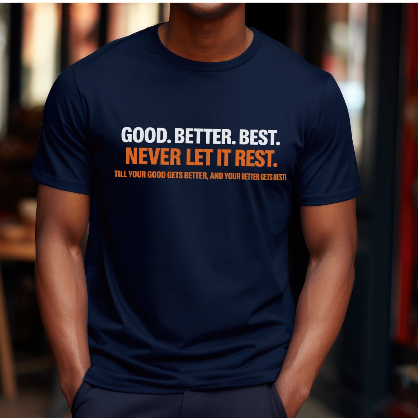Comfort Colors Chicago Bears T-shirt Good Better Best Never Let It Rest fan gift