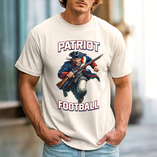Patriot Football T-shirt Vintage New England fan gift Tee