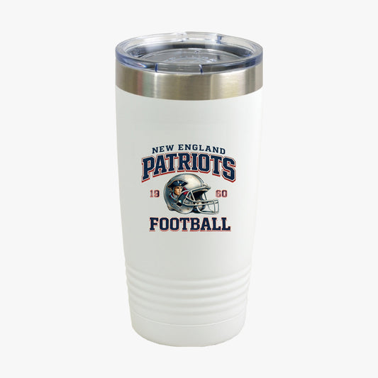 Patriots 20oz Insulated Tumbler New England Football drinkware