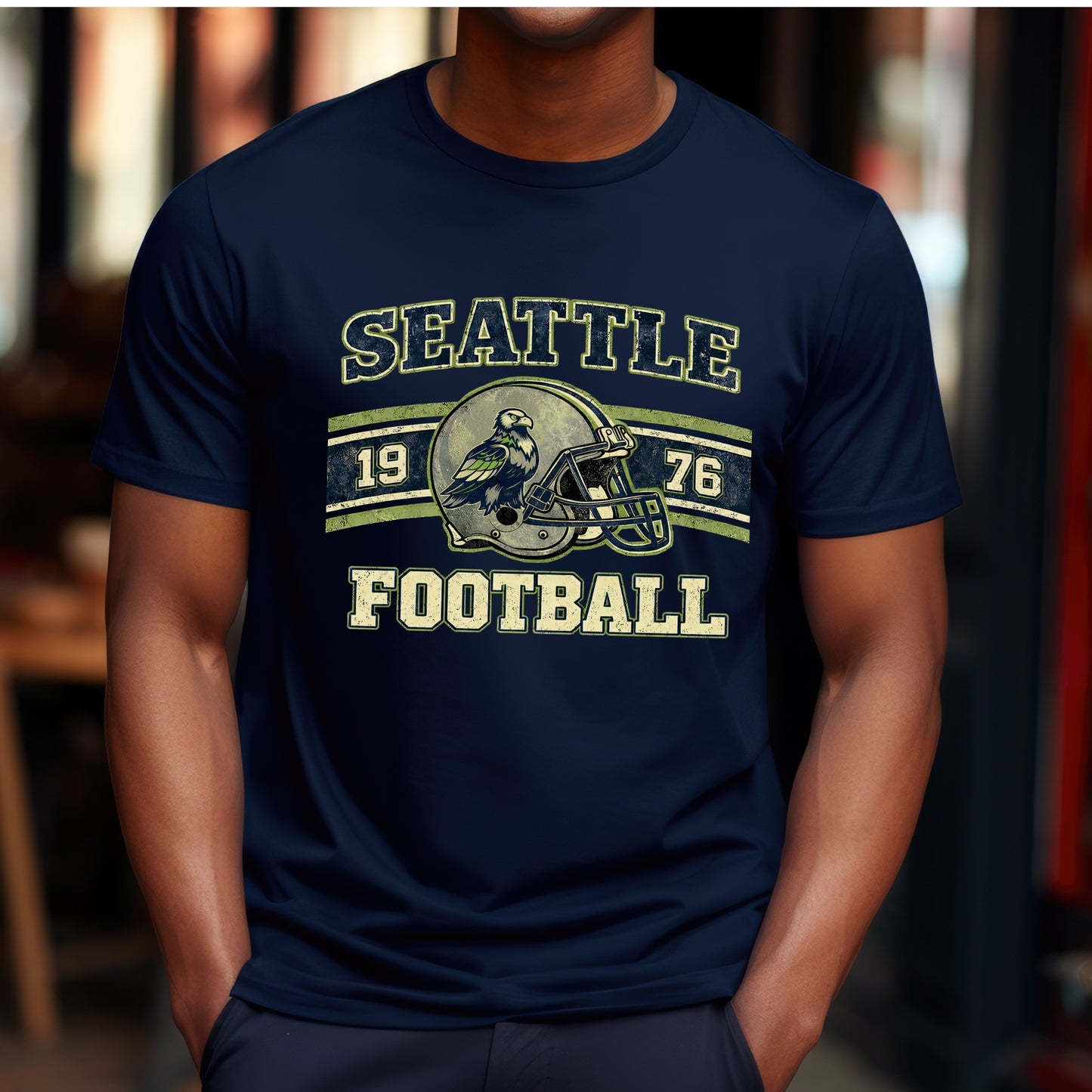 Seattle Football 76 vintage Seahawks shirt, Super Bowl tee gift