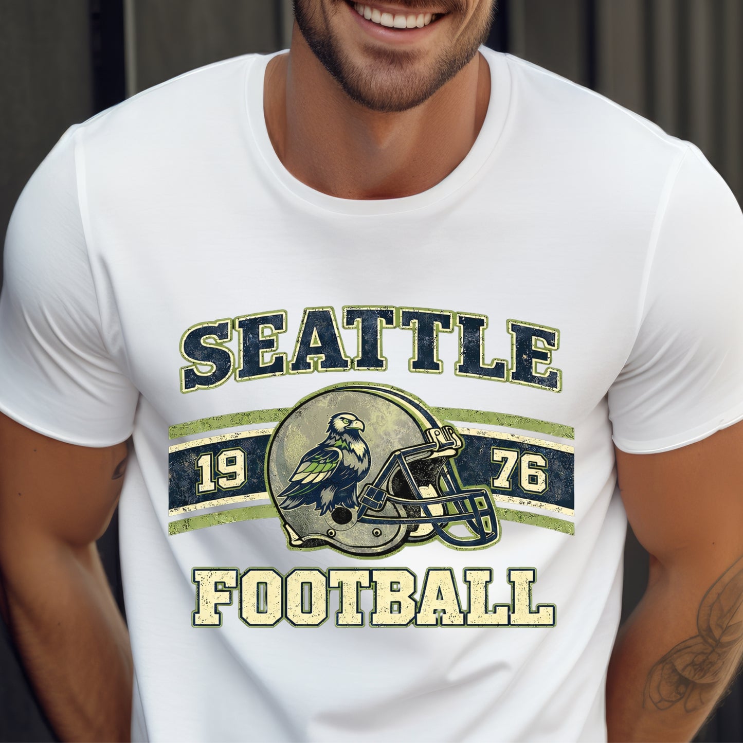 Seattle Football 76 vintage Seahawks shirt, Super Bowl tee gift