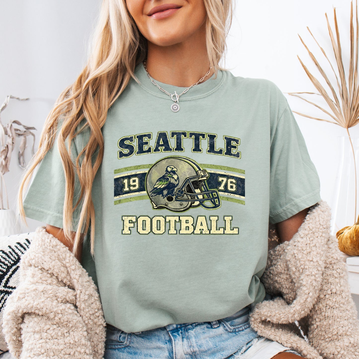 Seattle Football 76 vintage Seahawks shirt, Super Bowl tee gift