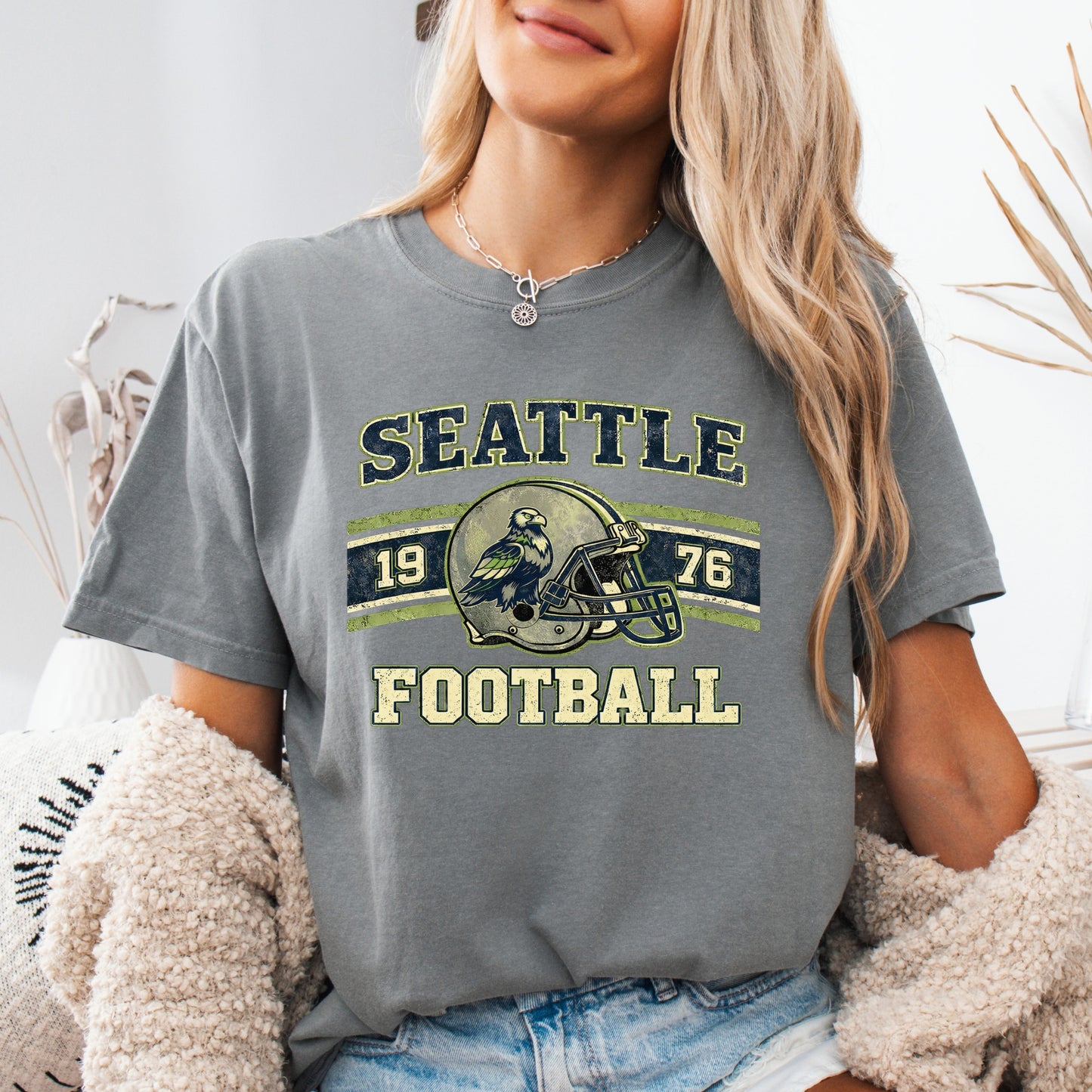 Seattle Football 76 vintage Seahawks shirt, Super Bowl tee gift