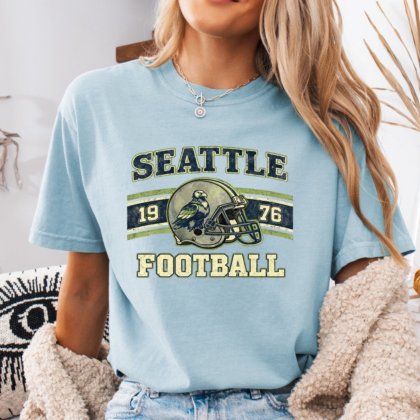 Seattle Football 76 vintage Seahawks shirt, Super Bowl tee gift