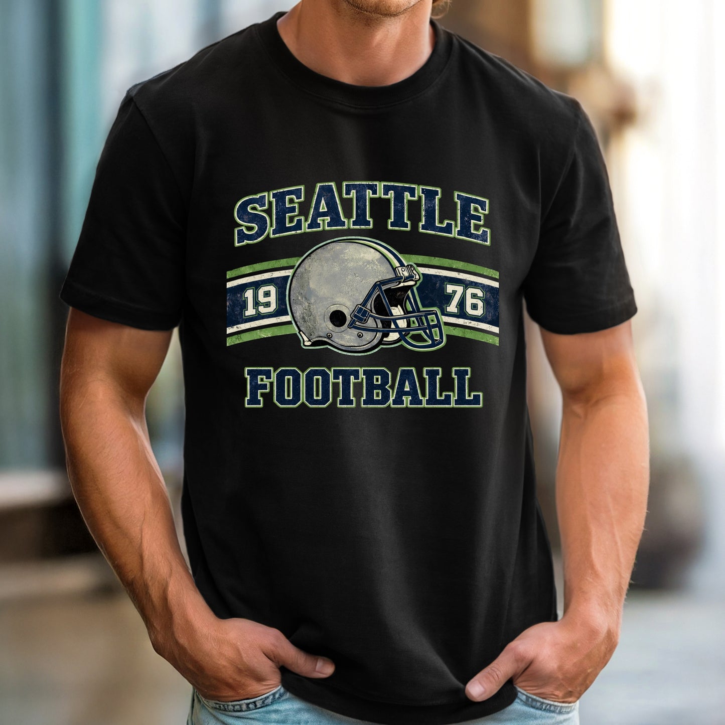 Seattle Football Vintage 1976 shirt, football lovers gift