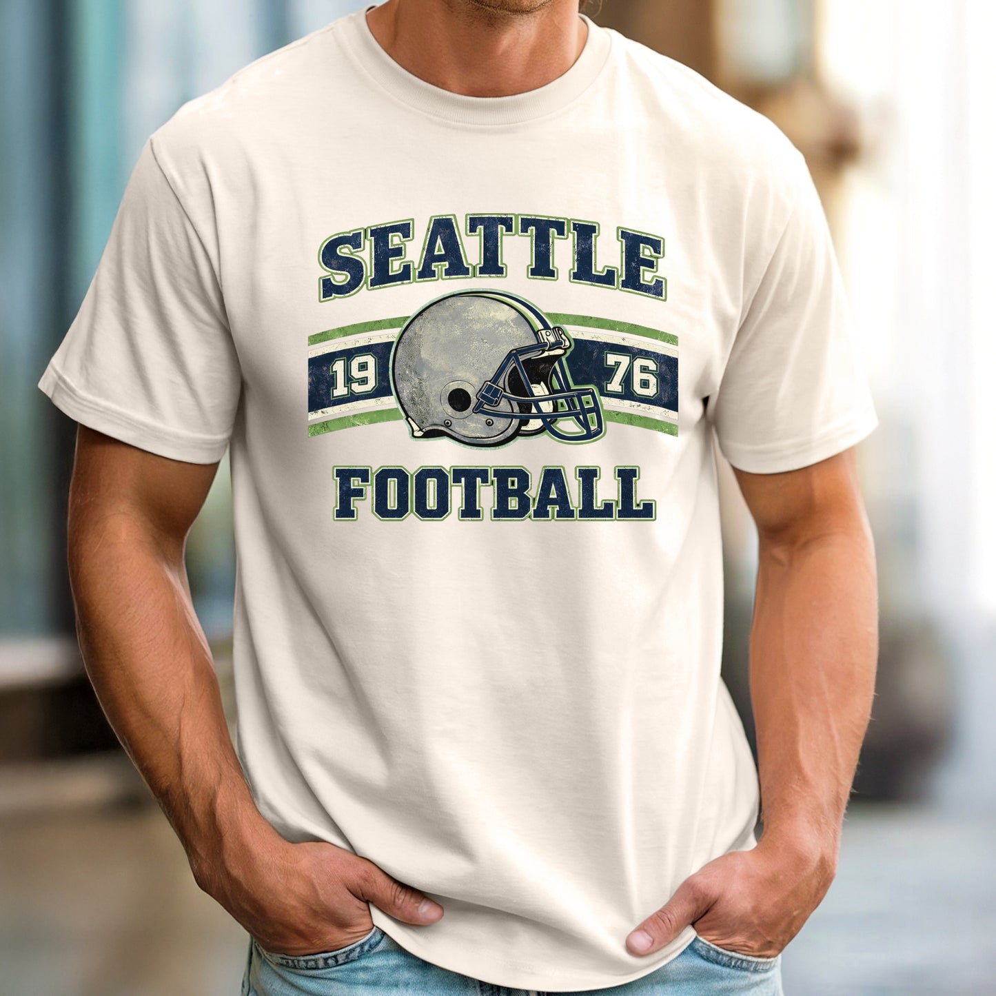 Seattle Football Vintage 1976 shirt, football lovers gift