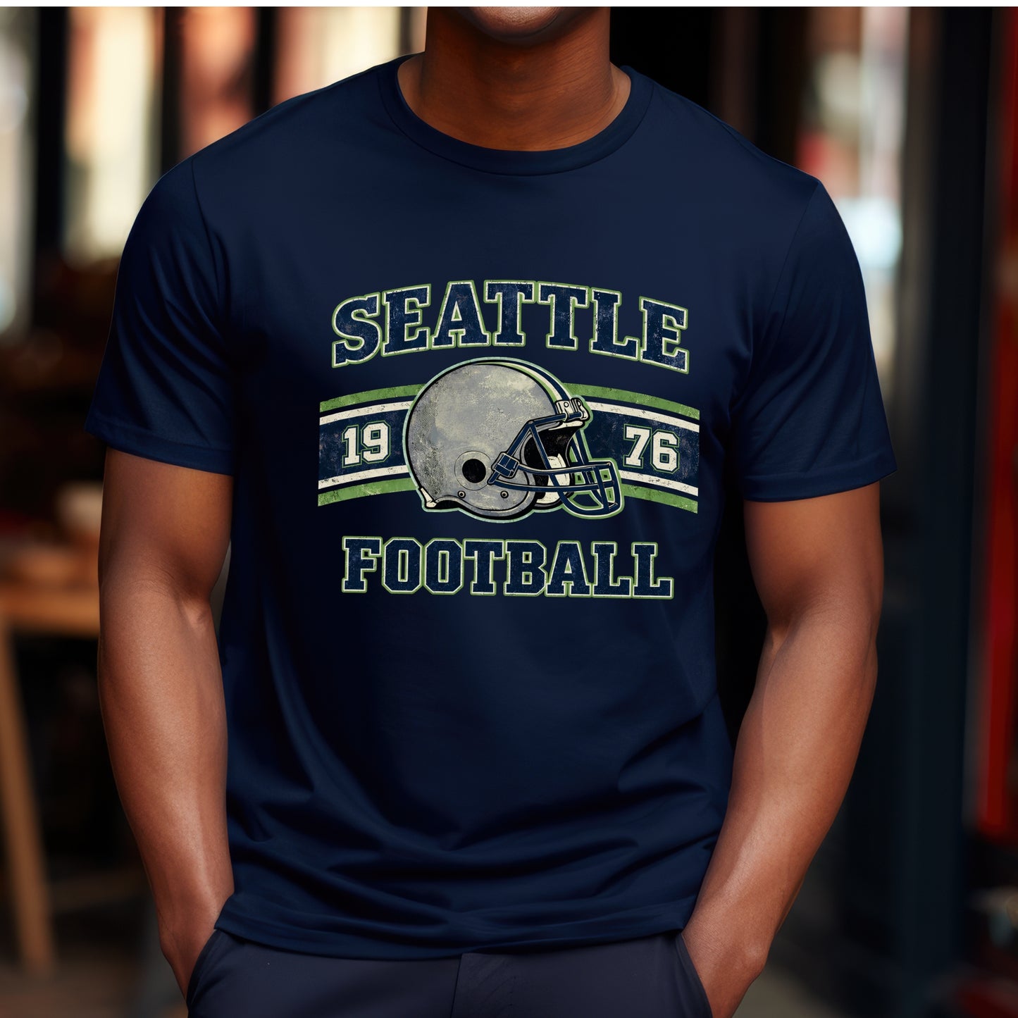 Seattle Football Vintage 1976 shirt, football lovers gift