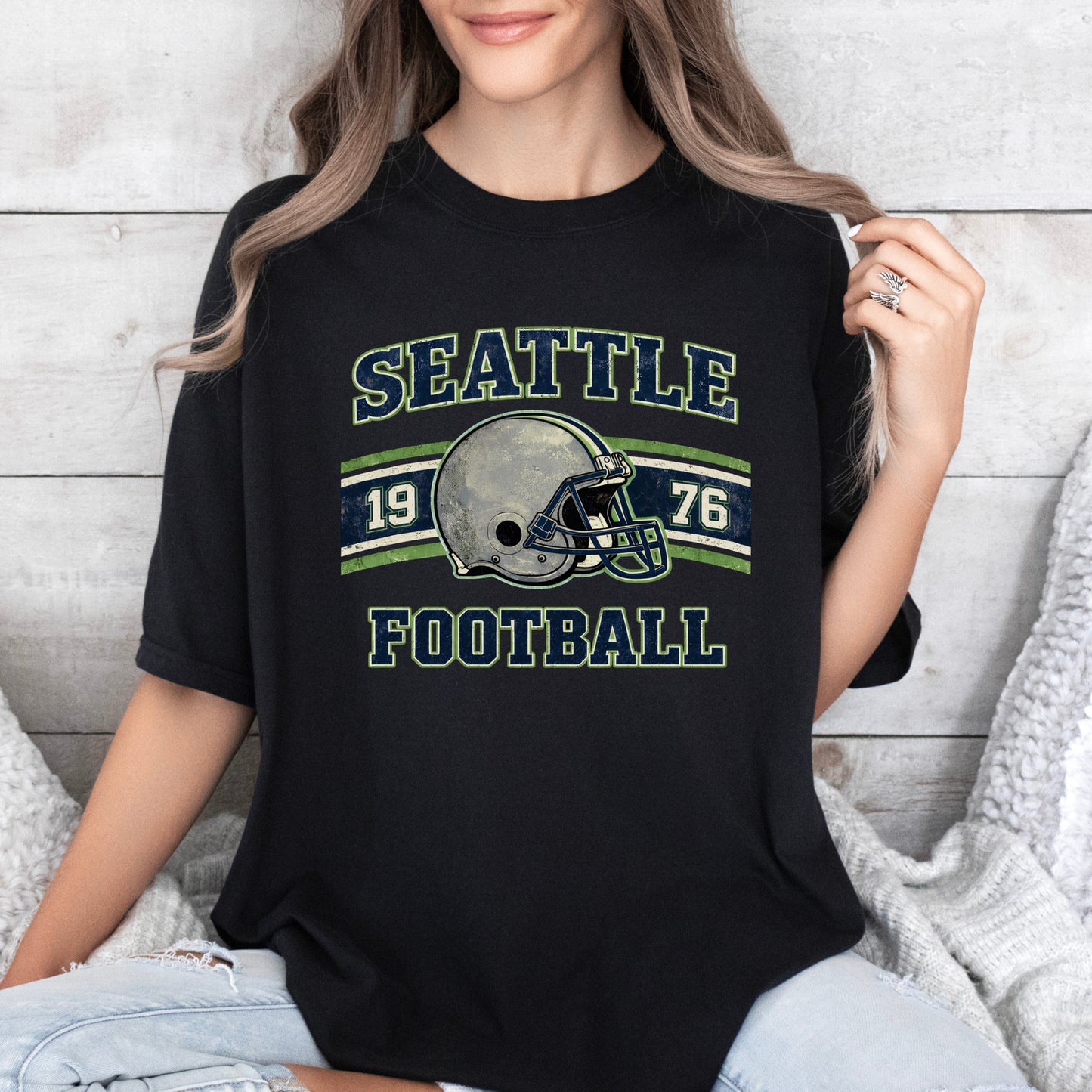 Seattle Football Vintage 1976 shirt, football lovers gift