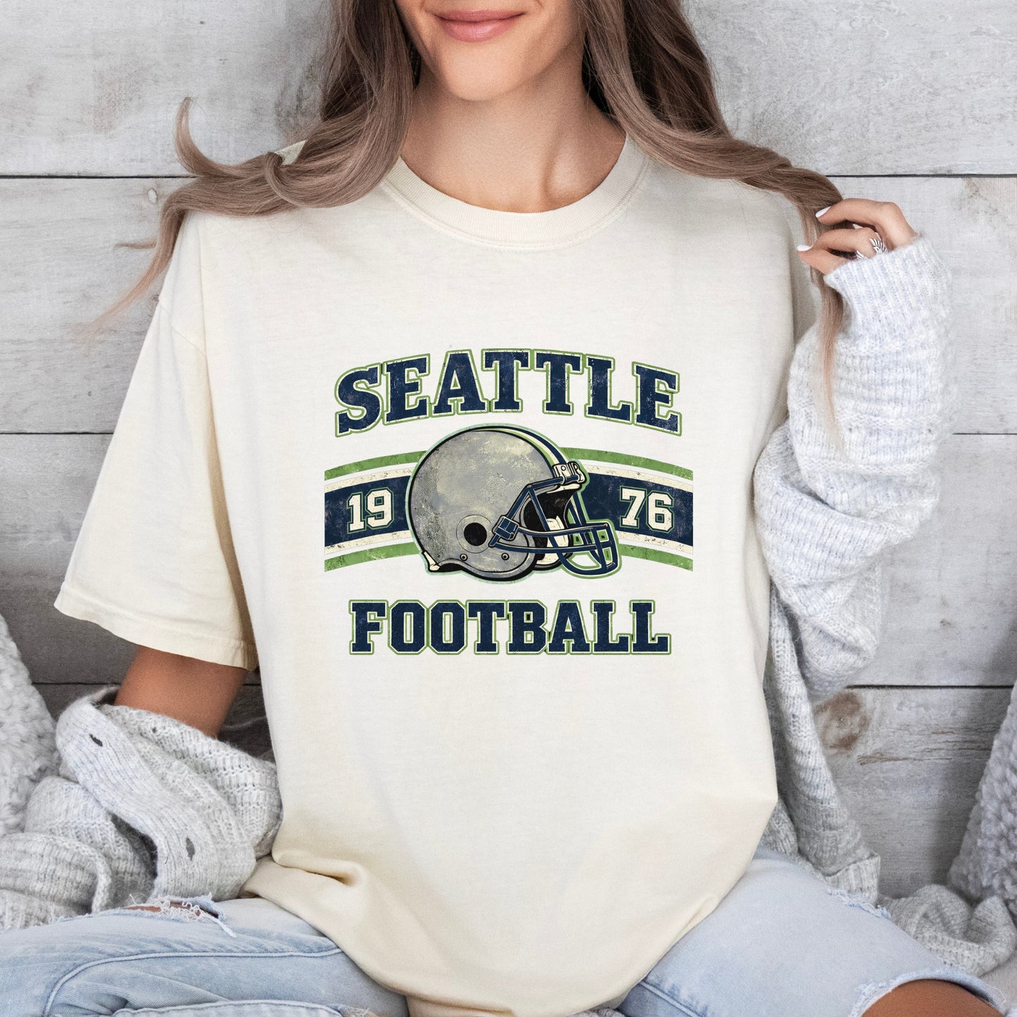 Seattle Football Vintage 1976 shirt, football lovers gift