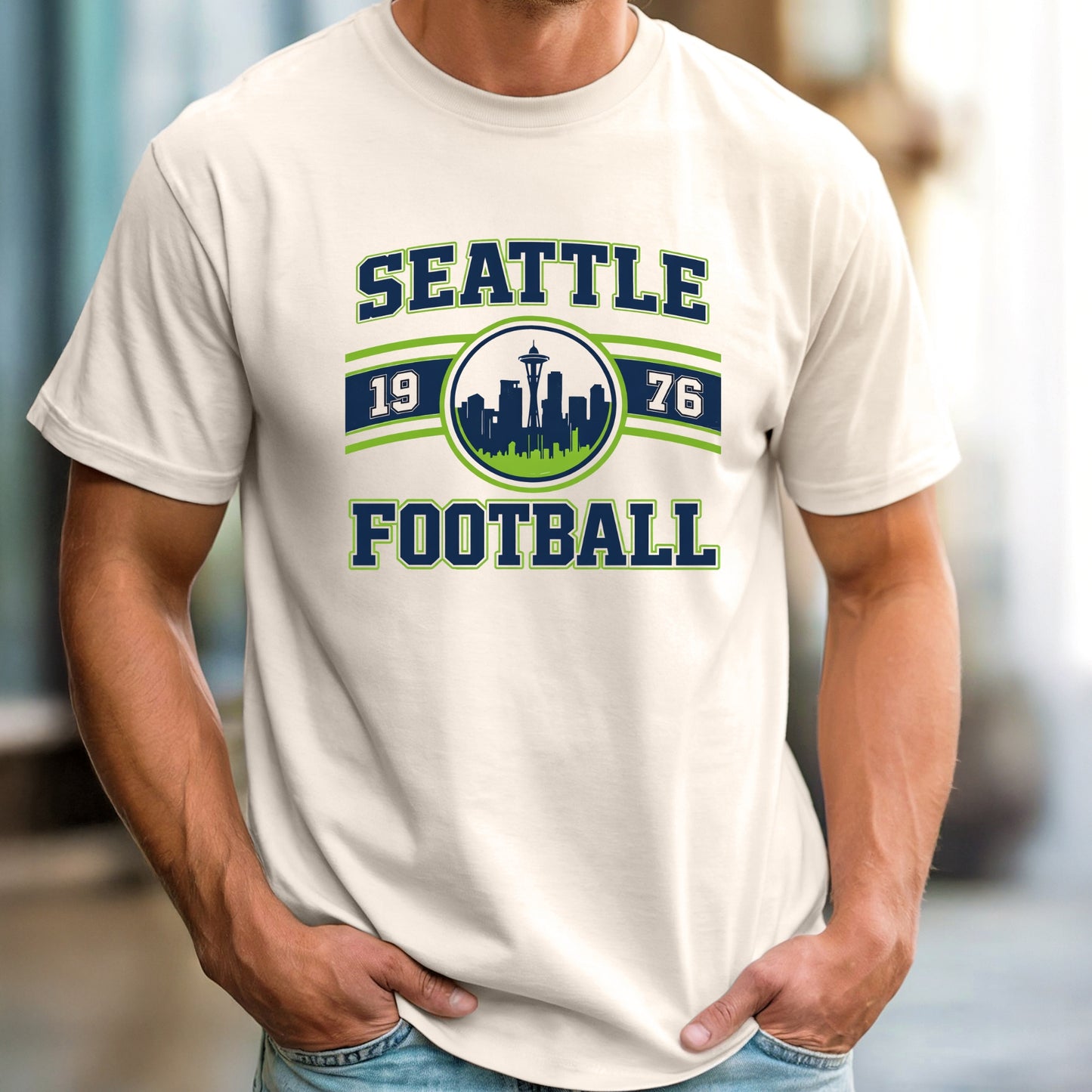 Seattle Football t-shirt gift for Football Lovers