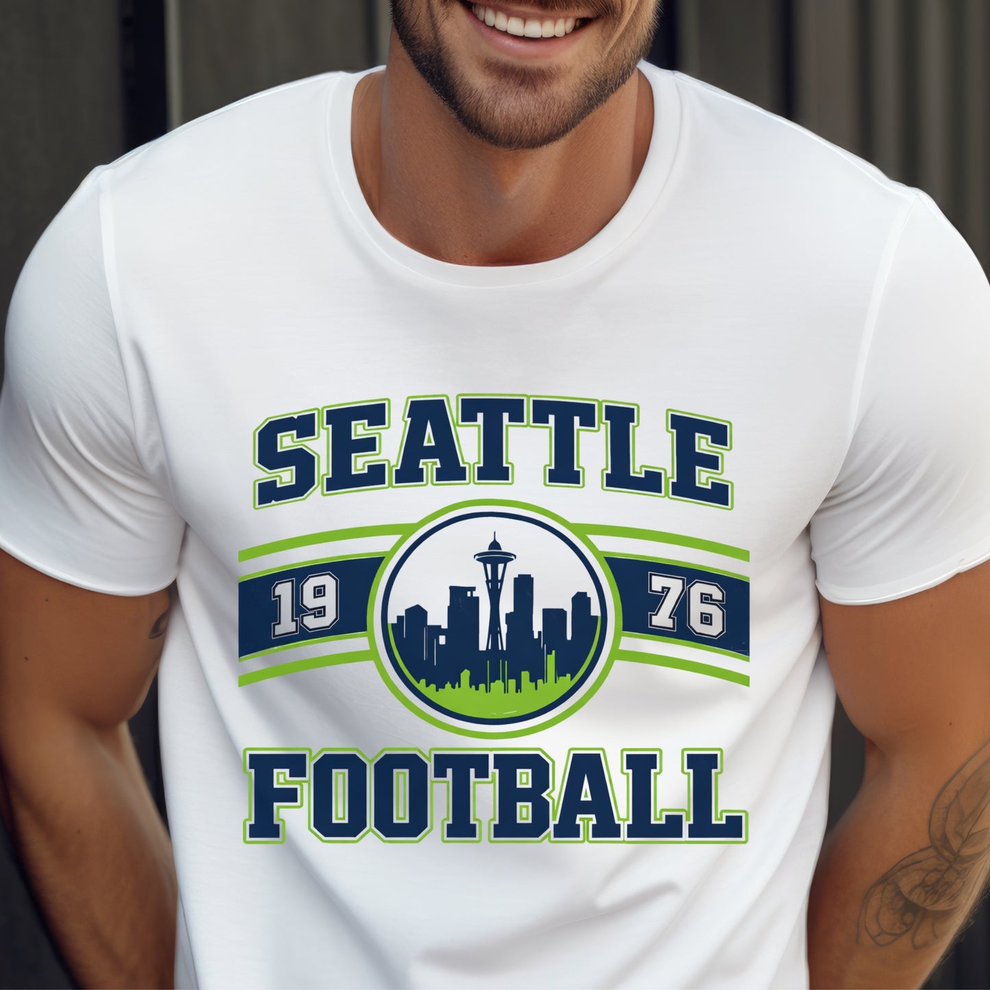 Seattle Football t-shirt gift for Football Lovers