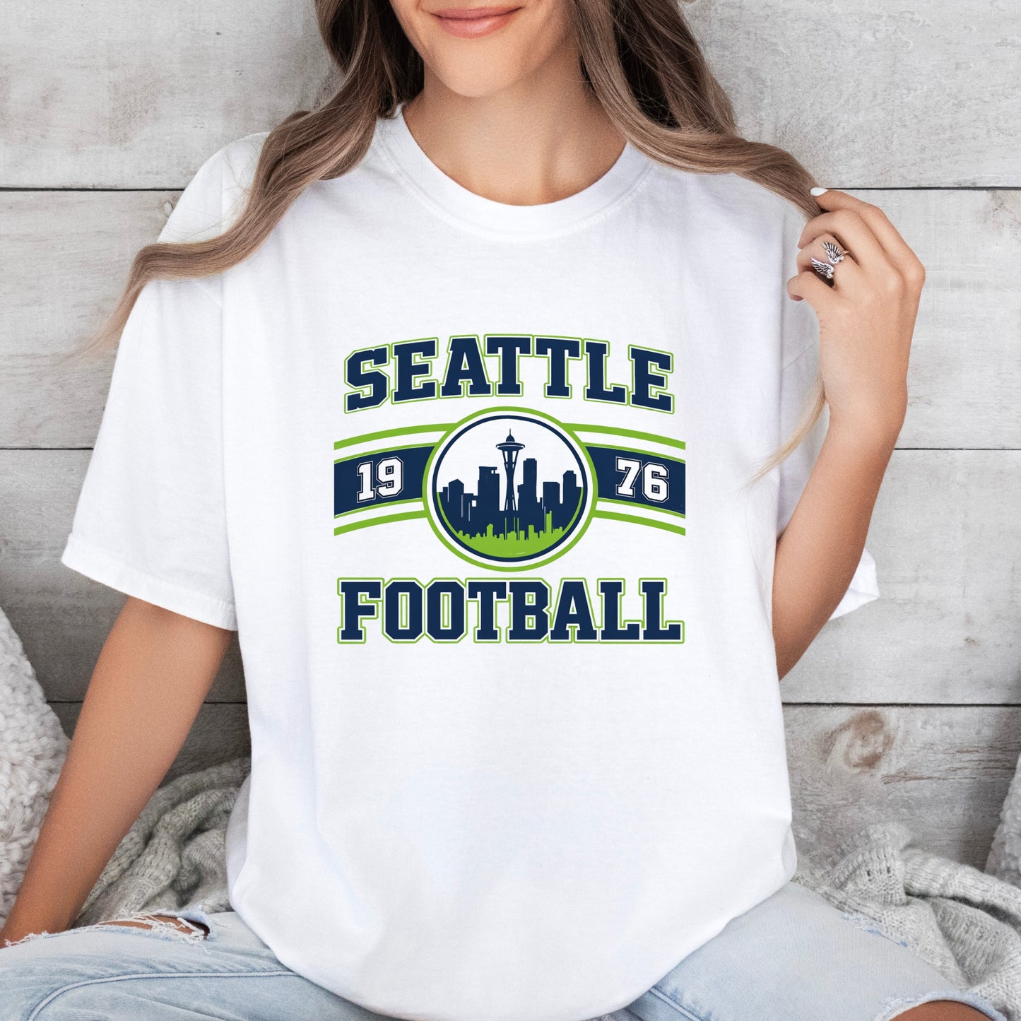 Seattle Football t-shirt gift for Football Lovers