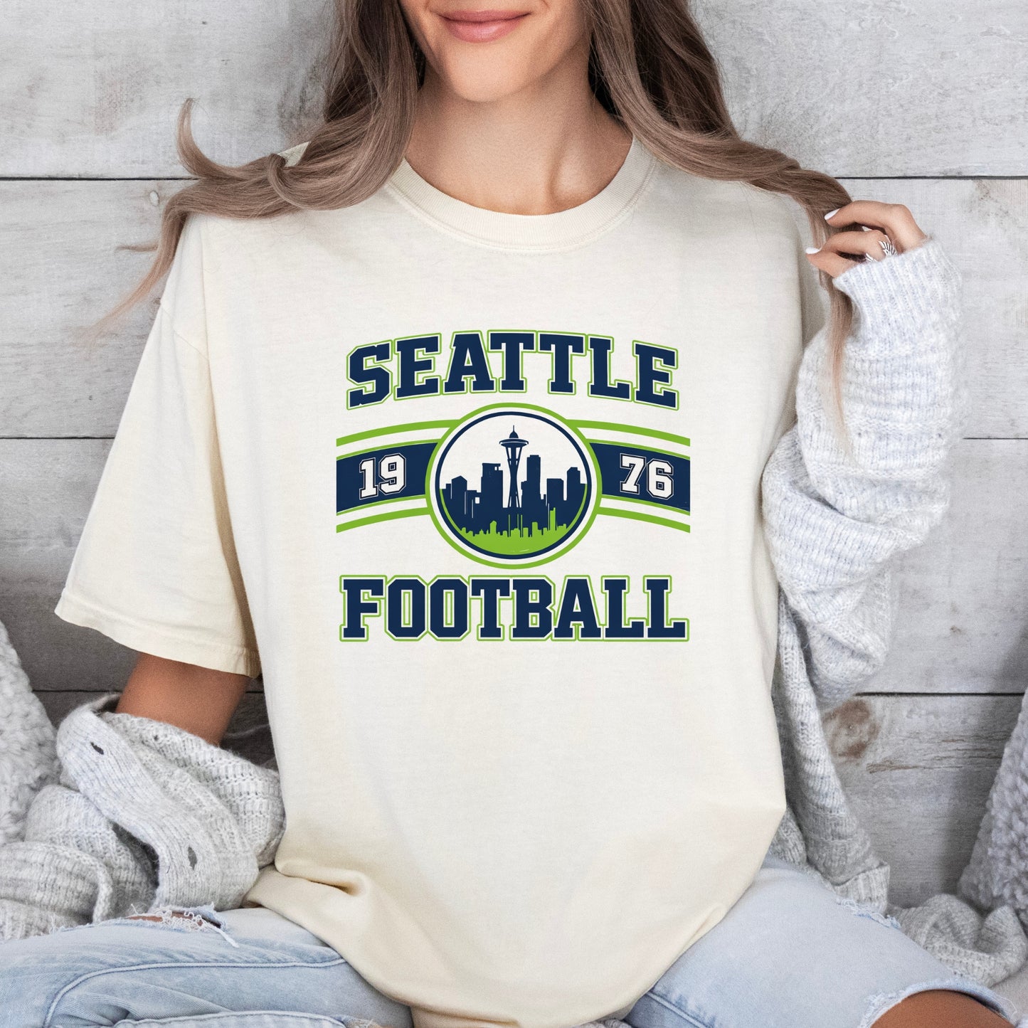 Seattle Football t-shirt gift for Football Lovers