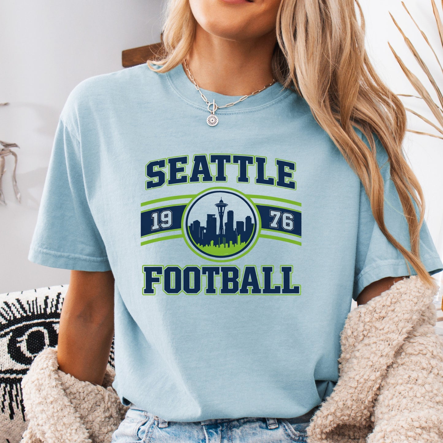 Seattle Football t-shirt gift for Football Lovers