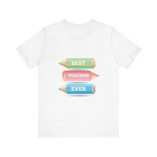 Best Teacher Ever Tee, Unisex Jersey Shirt, Teacher Appreciation Gift, Cute Classroom Outfit, End of Year Teacher Gift, Back to School [...]