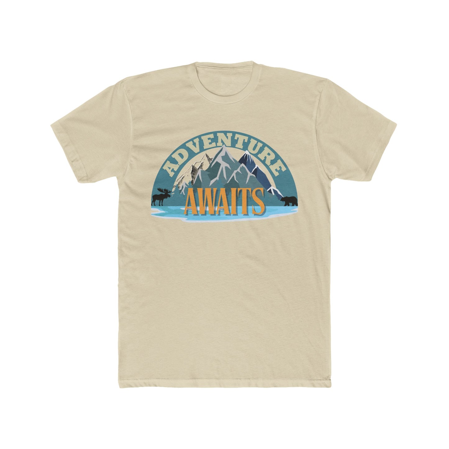 Adventure Awaits Unisex Travel Shirt, Gift for Hikers, Nature Lover T-Shirt