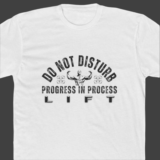 Progress in Process t-shirt white